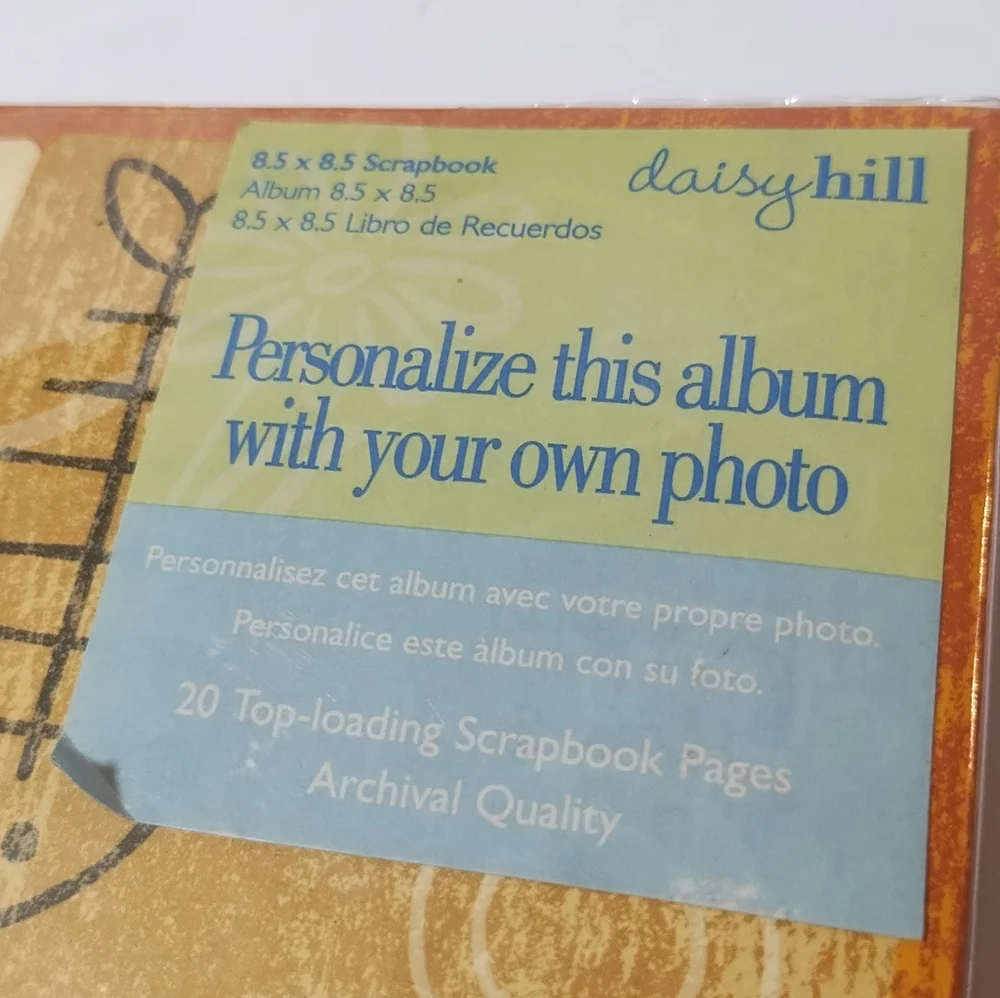 NEW I Love My Cat Scrapbook Photo Album Daisy Hill